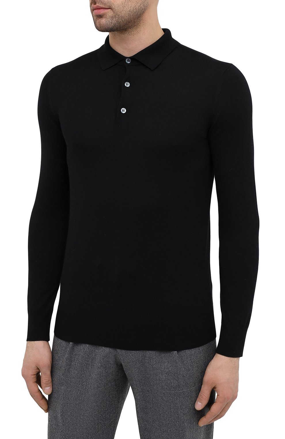 Поло из шерсти викуньи LORO PIANA, арт. FAI6519/VVIC, фото 3