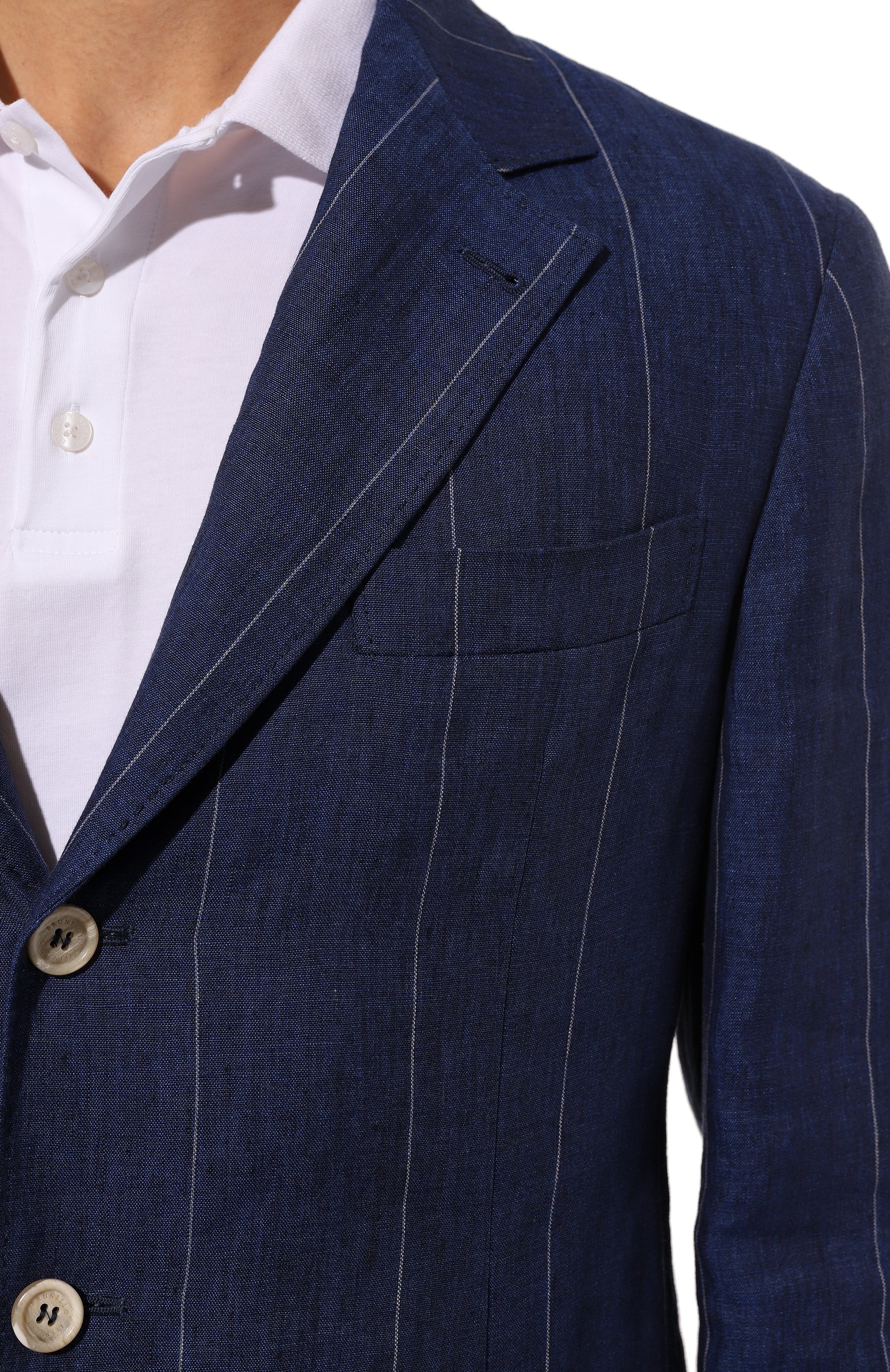 Льняной костюм BRUNELLO CUCINELLI, арт. MB400LDTR, фото 8