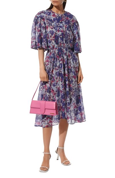 Хлопковое платье ISABEL MARANT ETOILE сиреневого цвета по цене 49950 руб., арт. R02103-22P033E/MAGGY, фото 2 Хлопковое платье ISABEL MARANT ETOILE, арт. R02103-22P033E/MAGGY, фото 2