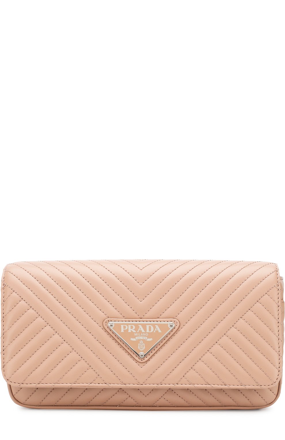 Сумка из кожи на цепочке PRADA, арт. 1BD164-2D91-F0PLD-COI, фото 1