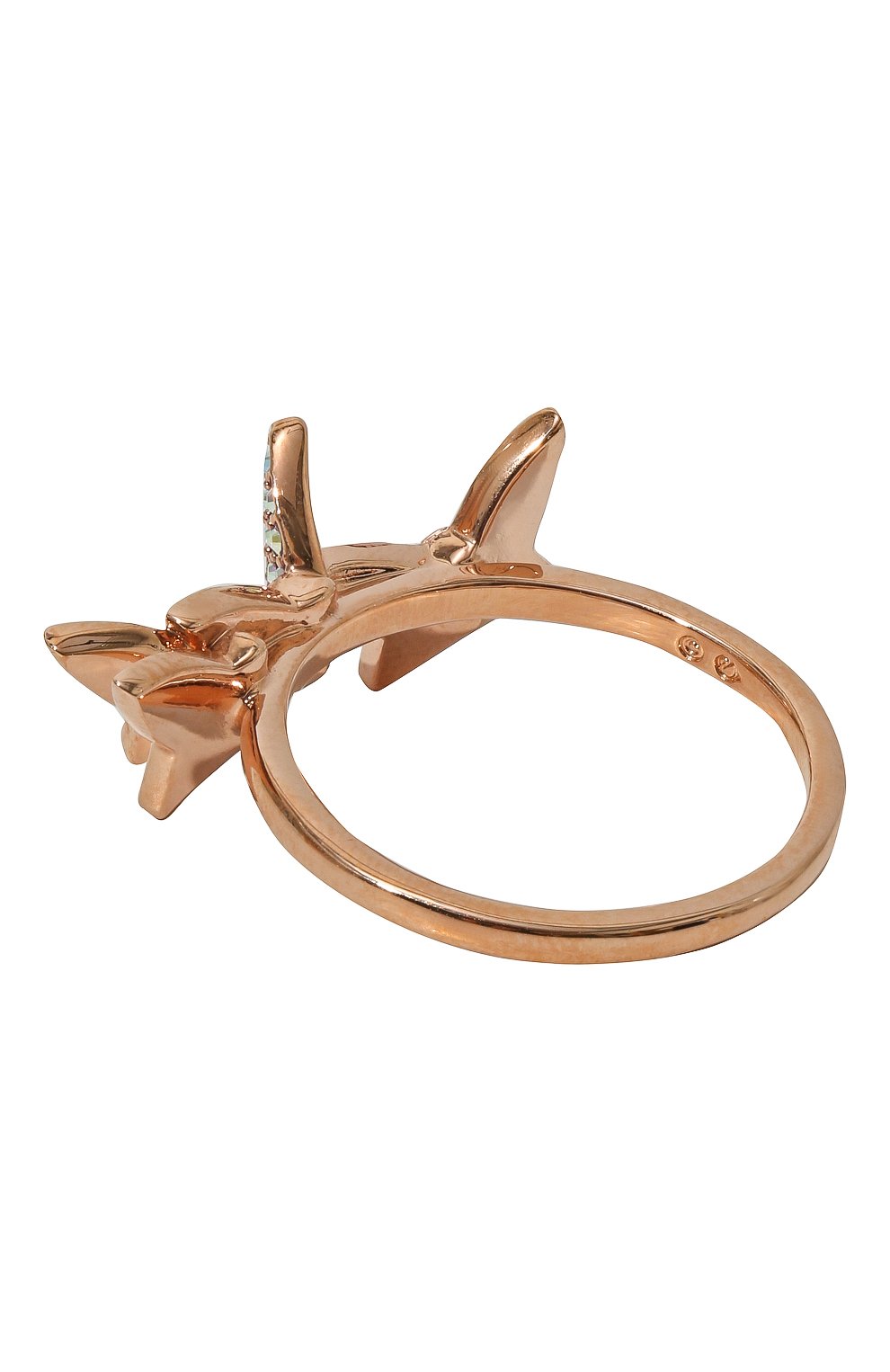 Набор из трех колец lilia SWAROVSKI золотого цвета по цене 17450 руб., арт. 5636418, фото 9 Набор из трех колец lilia SWAROVSKI, арт. 5636418, фото 9