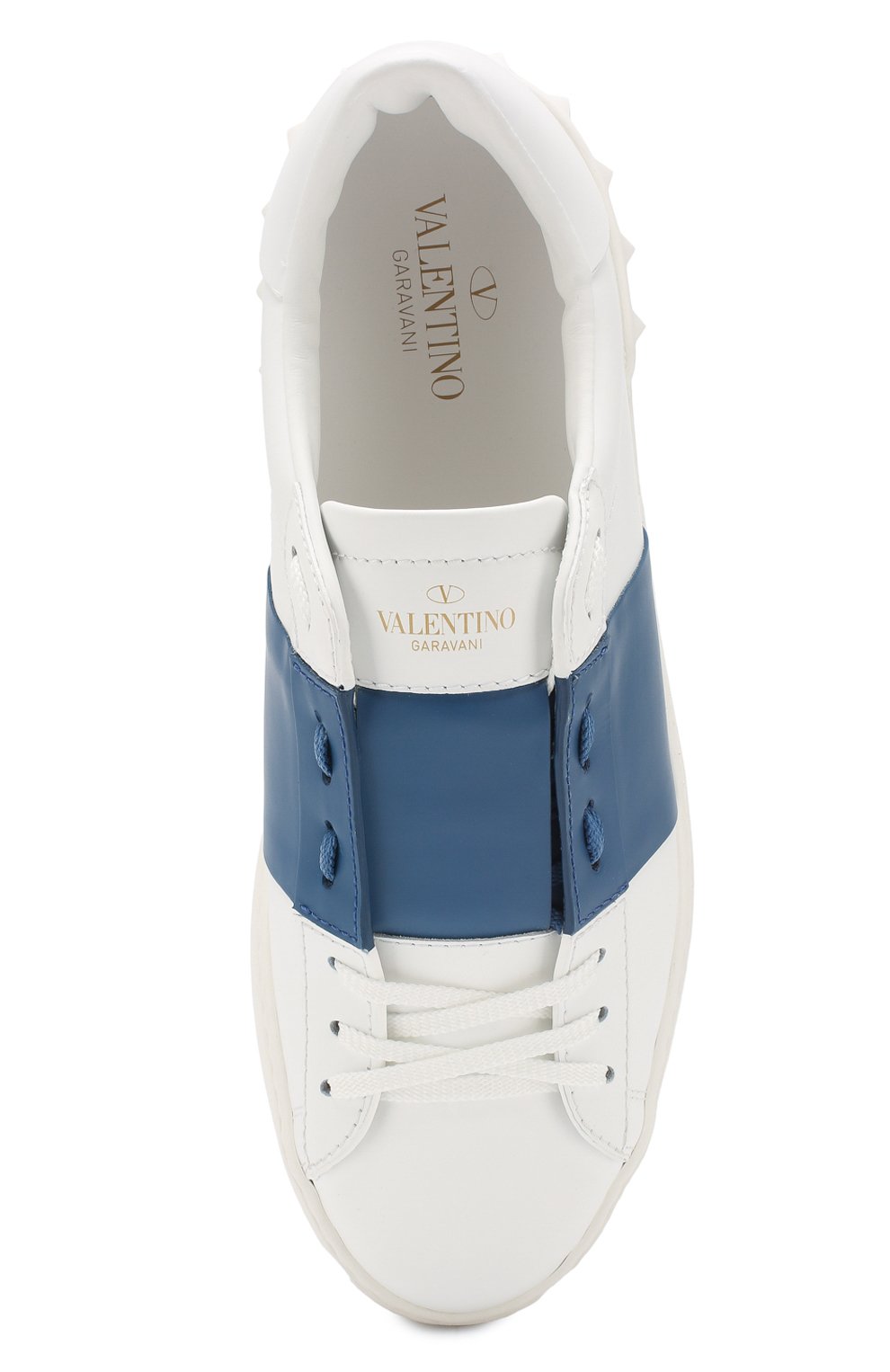 Кожаные кеды open VALENTINO, арт. TY2S0830/BLU, фото 5