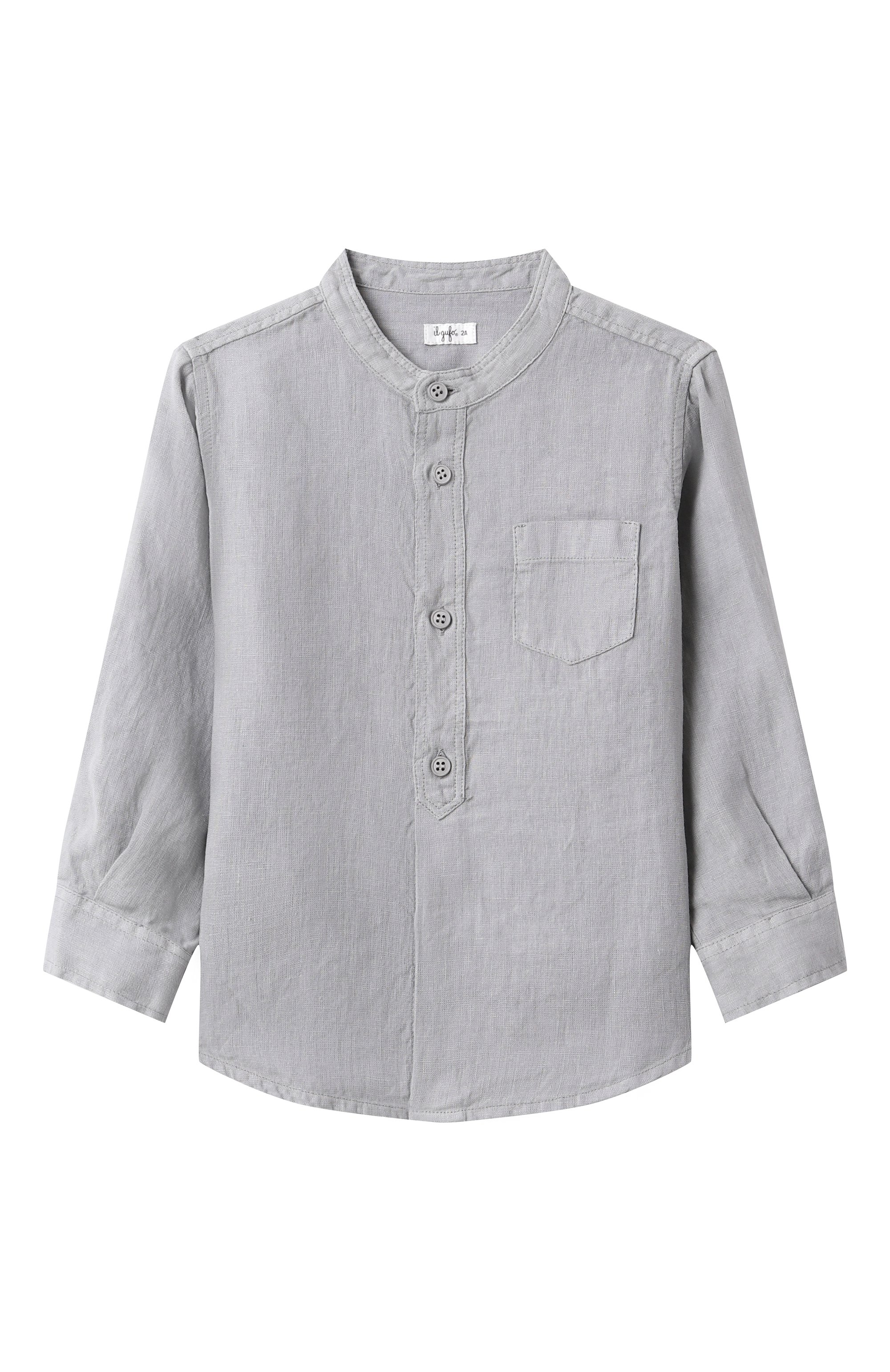 Льняная рубашка IL GUFO, арт. P25CL016L6006/2A-4A, фото 1