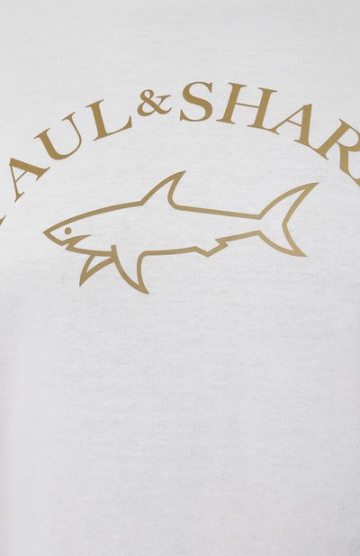 Хлопковая футболка PAUL&SHARK, арт. 24411032, фото 5