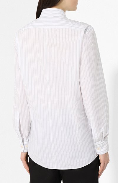 Хлопковая рубашка DRIES VAN NOTEN, арт. 191-30752-7347, фото 4
