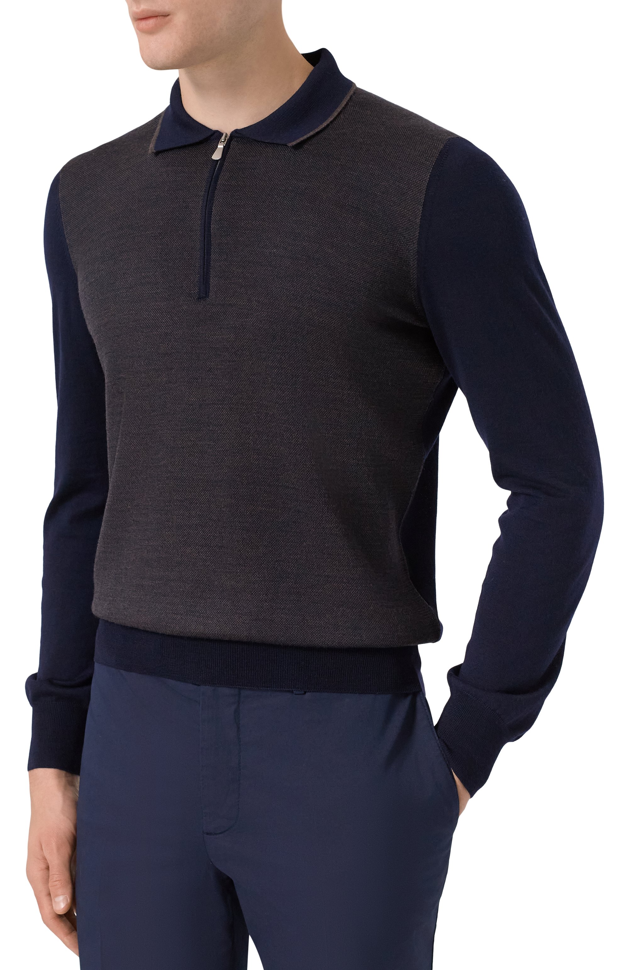 Шерстяное поло GRAN SASSO, арт. 43108/14713, фото 3