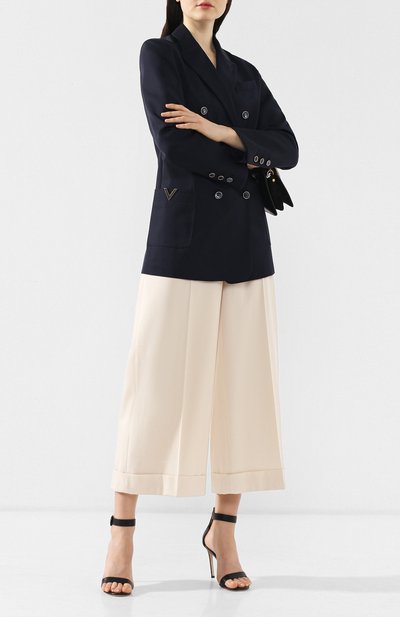 Шерстяные брюки VALENTINO, арт. RB3RB2X54GH, фото 2