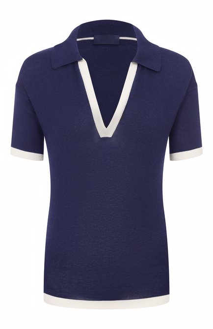 Женское поло из шелка и хлопка MVST, арт. WS61-612MU