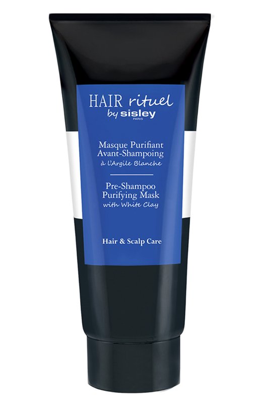 фото Очищающая маска для кожи головы с белой глиной (200ml) hair rituel by sisley