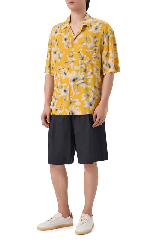 Хлопковые шорты Laneus S6LAMASH112 Чёрный  S6LAMASH112 Фото 2