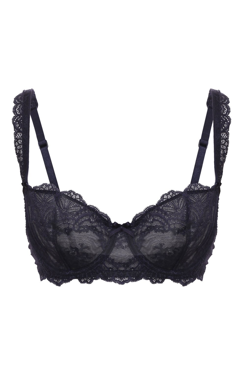 Бюстгальтер-балконет AUBADE темно-синего цвета по цене 16390 руб., арт. OG14, фото 1 Бюстгальтер-балконет AUBADE, арт. OG14, фото 1