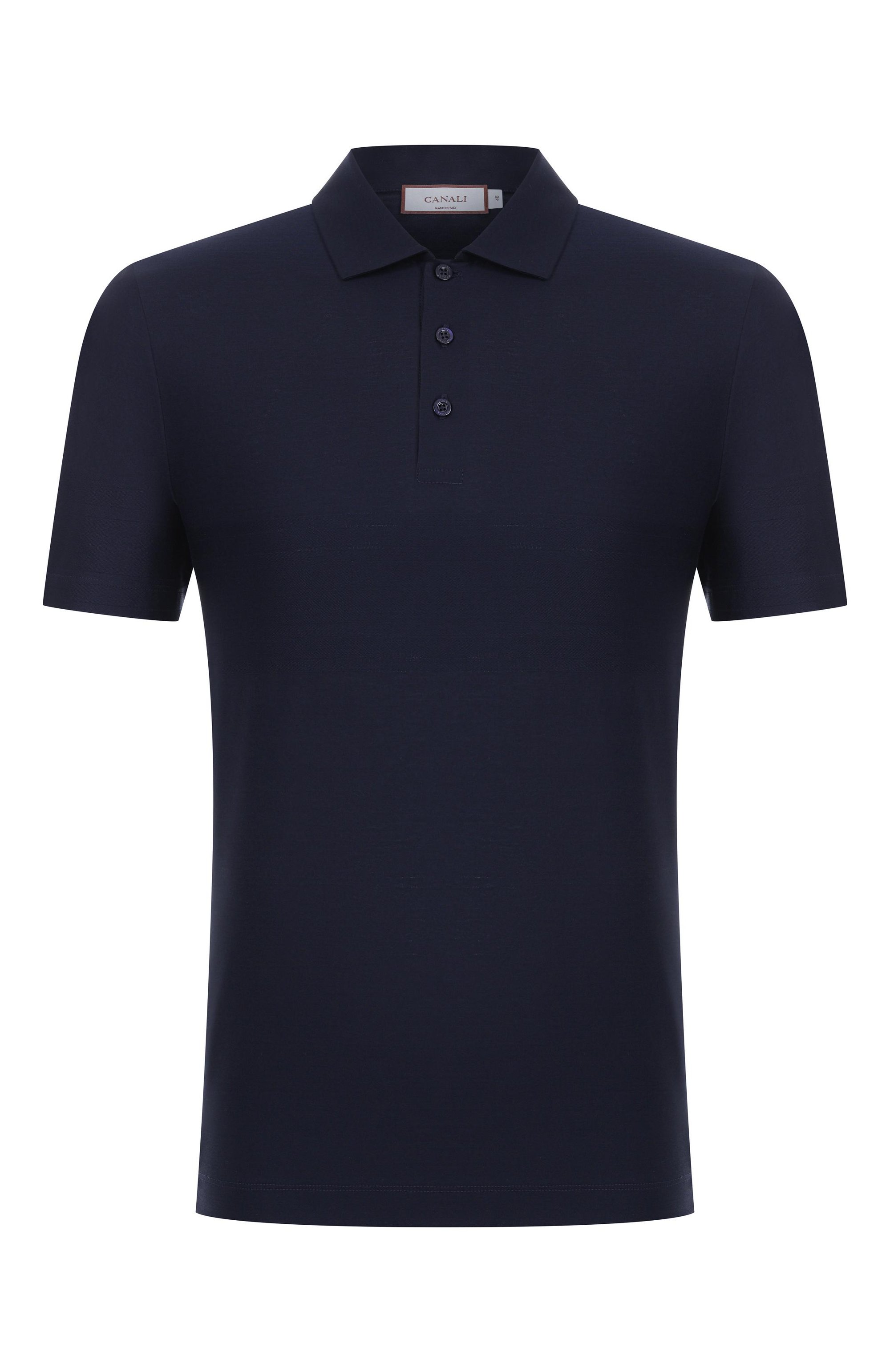 Хлопковое поло CANALI, арт. T0238P/MJ02242, фото 1