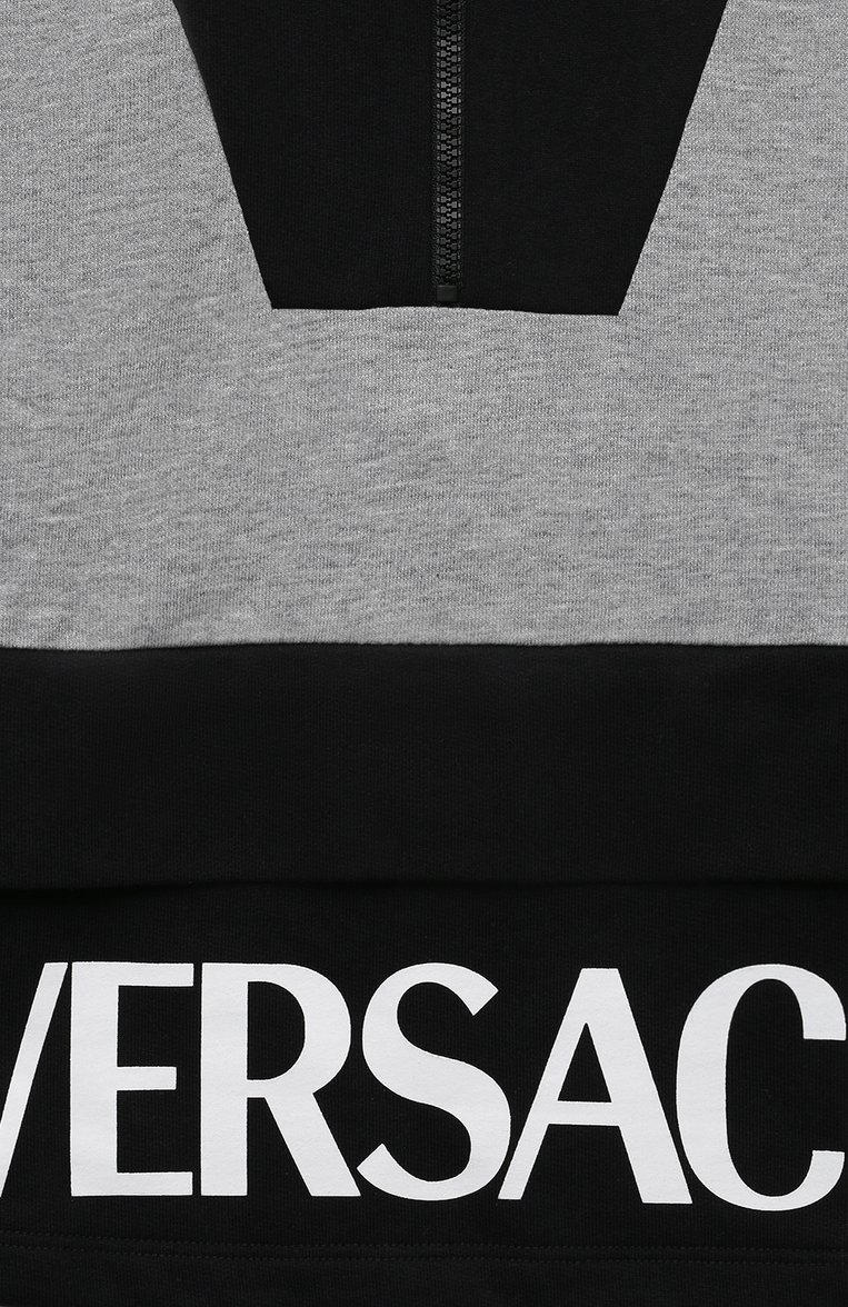 Хлопковая толстовка VERSACE, арт. 1009984/1A07220/4A-6A, фото 1