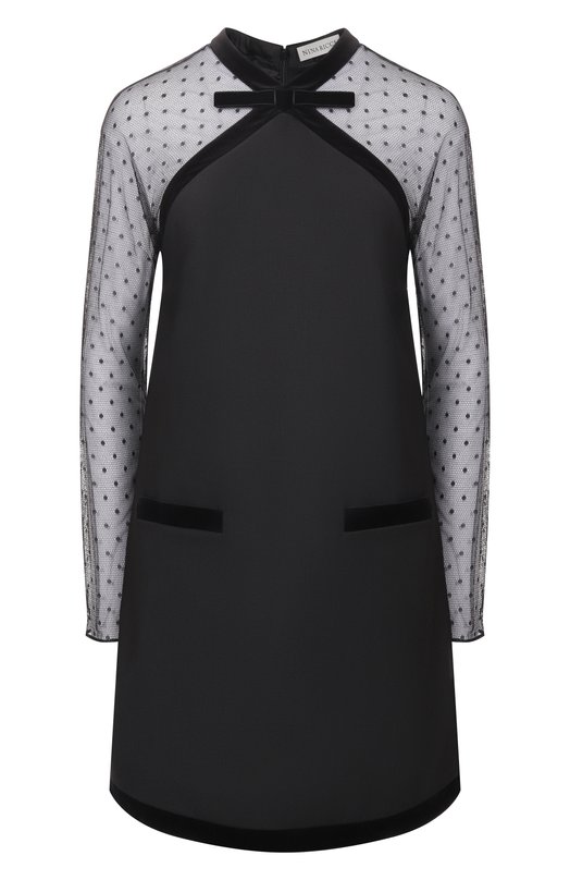 Шерстяное платье Nina Ricci 25ACR0045/WV0324 Чёрный 25ACR0045/WV0324