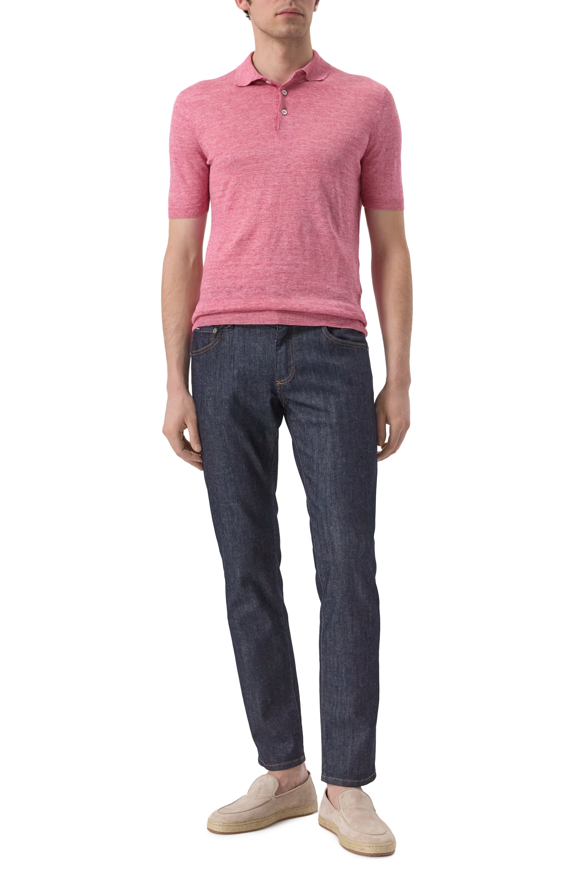 Льняное поло GRAN SASSO, арт. 57187/24804, фото 2