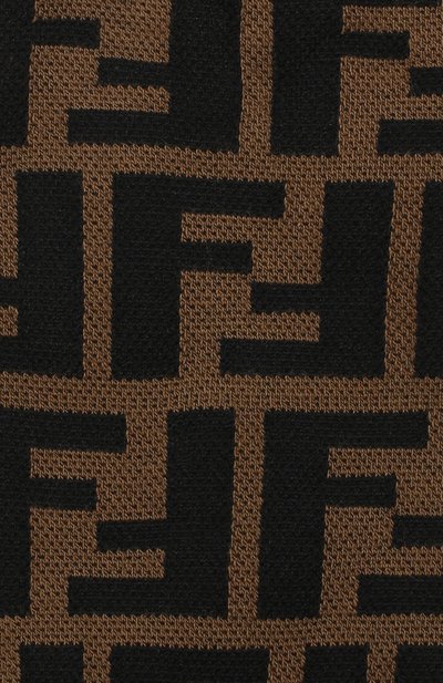 Хлопковые носки с логотипом бренда FENDI, арт. FXZ539 A5NR, фото 2