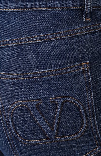 Расклешенные джинсы VALENTINO, арт. SB3DD08X4H3, фото 5