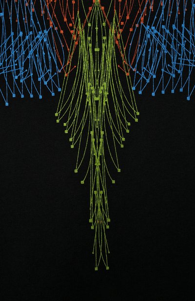 Хлопковая футболка MARCELO BURLON KIDS OF MILAN, арт. 21E/B/MB/1107/0010/2-6Y, фото 3