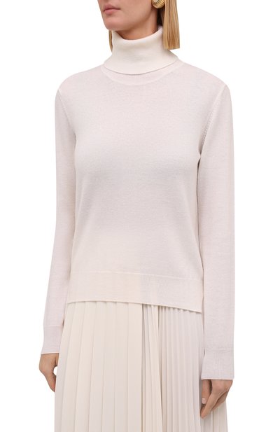 Шерстяная водолазка MAISON MARGIELA кремового цвета по цене 49950 руб., арт. S51HA1161/S17846, фото 3 Шерстяная водолазка MAISON MARGIELA, арт. S51HA1161/S17846, фото 3