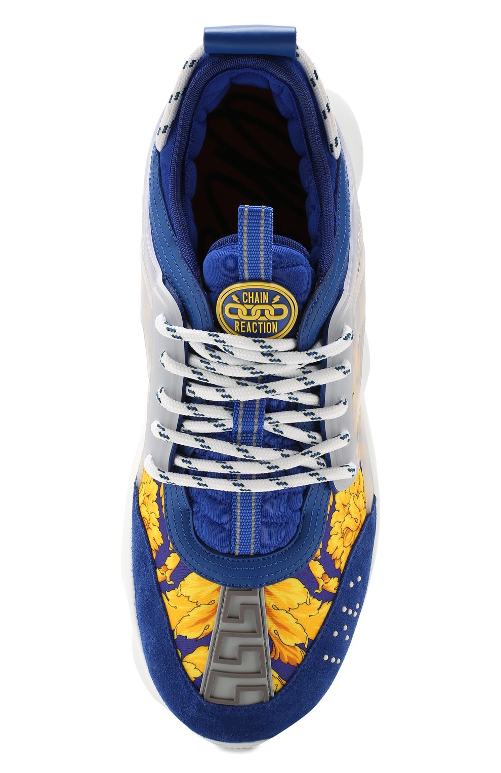 Комбинированные кроссовки chain reaction VERSACE, арт. DSU7071E/D31TG, фото 5