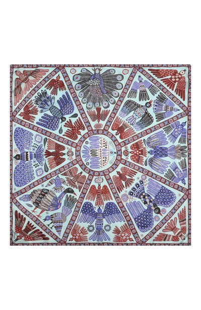 Шелковый платок небеса GOURJI, арт. T21SKY7BLR/1, фото 3