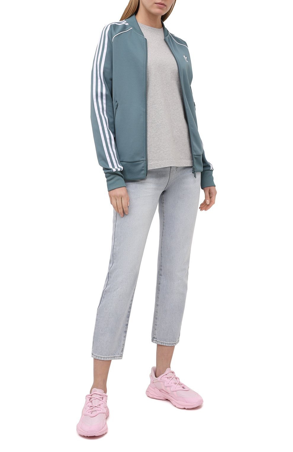 Комбинированные кроссовки ozweego ADIDAS ORIGINALS, арт. FX6094, фото 2