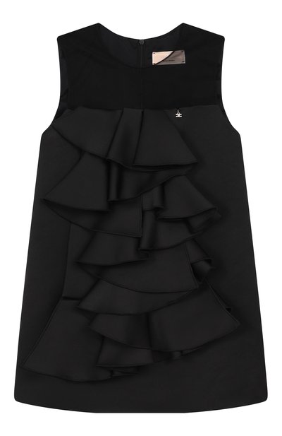 Атласное платье ELISABETTA FRANCHI LA MIA BAMBINA, арт. EFAB5740/RA016/10-12+