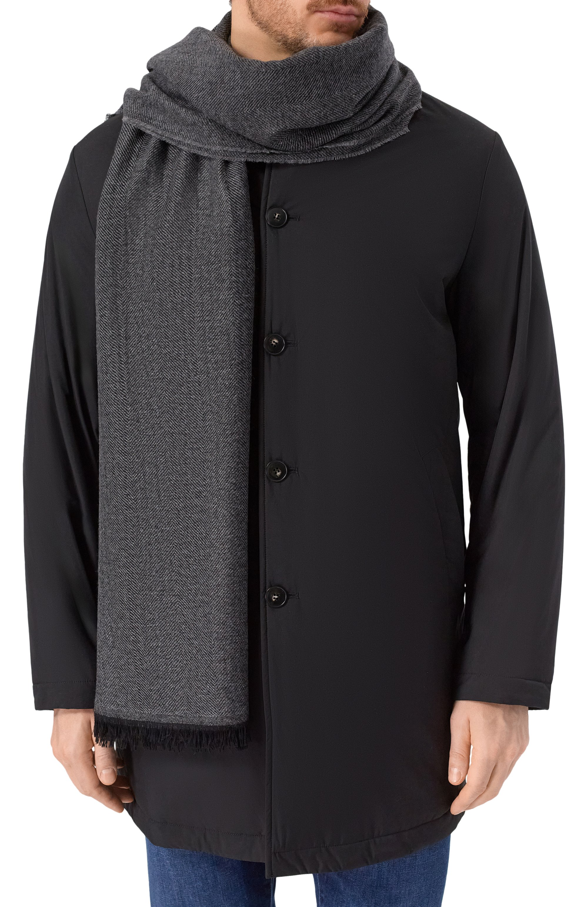 Кашемировый шарф ZILLI, арт. SSIL00M0320VZI0C0, фото 2