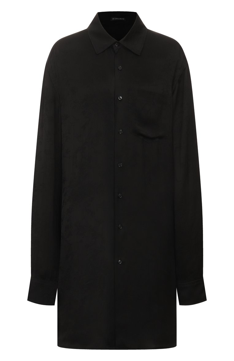 Рубашка из вискозы и шелка ANN DEMEULEMEESTER, арт. B0011748/FA611, фото 1