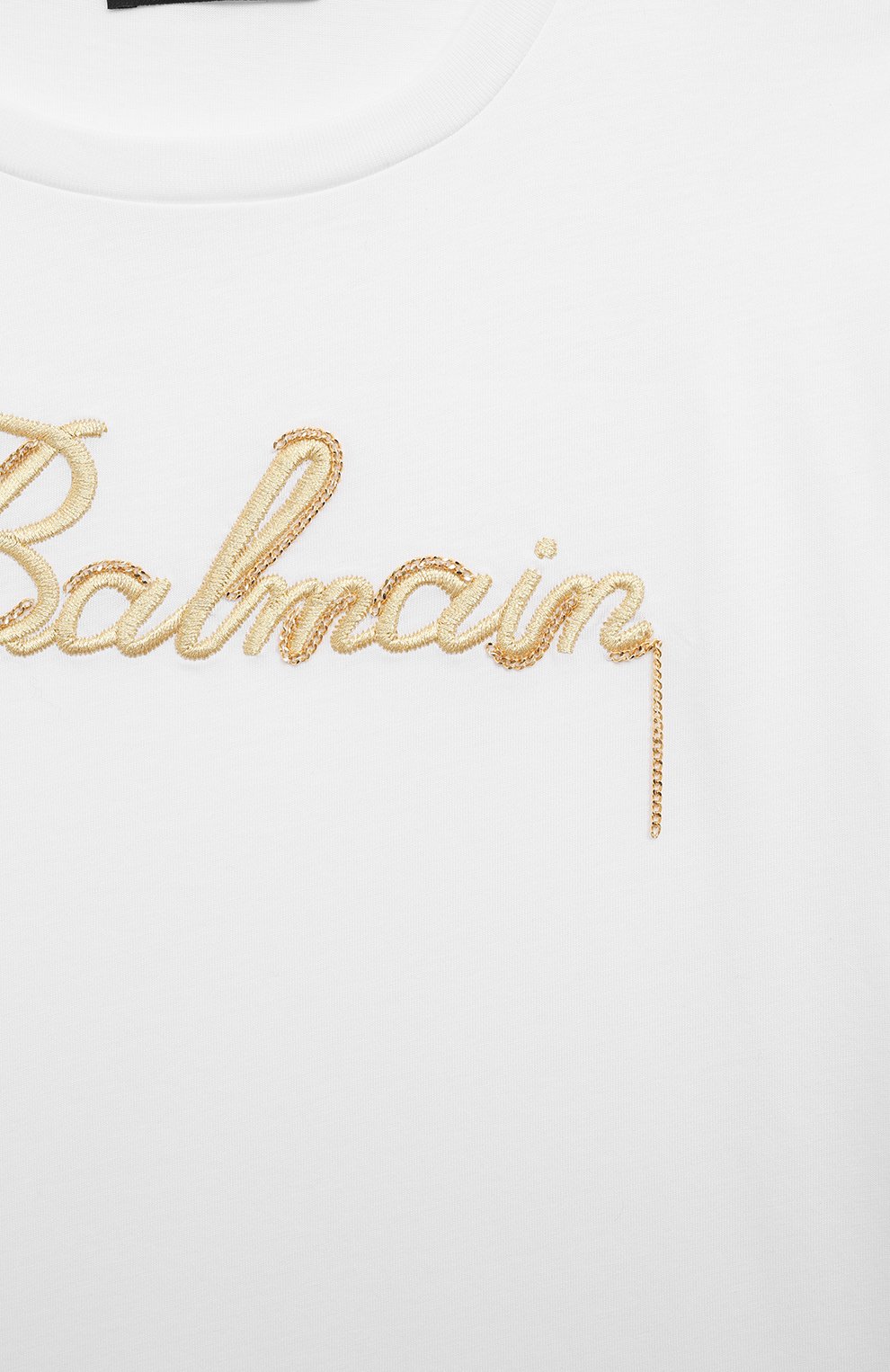 Хлопковая футболка BALMAIN, арт. BU8C21, фото 3