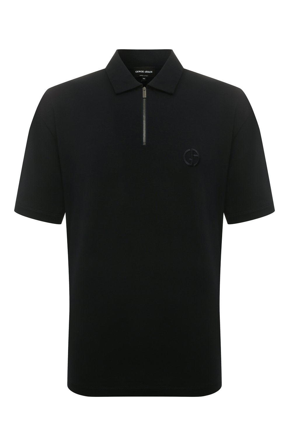 Поло из лиоцелла и шелка GIORGIO ARMANI, арт. 3DSF72/SJGFZ, фото 1