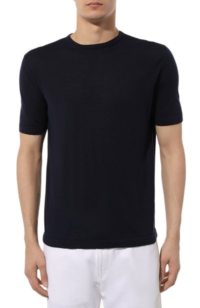 Шерстяная футболка KITON, арт. UMM049303, фото 3