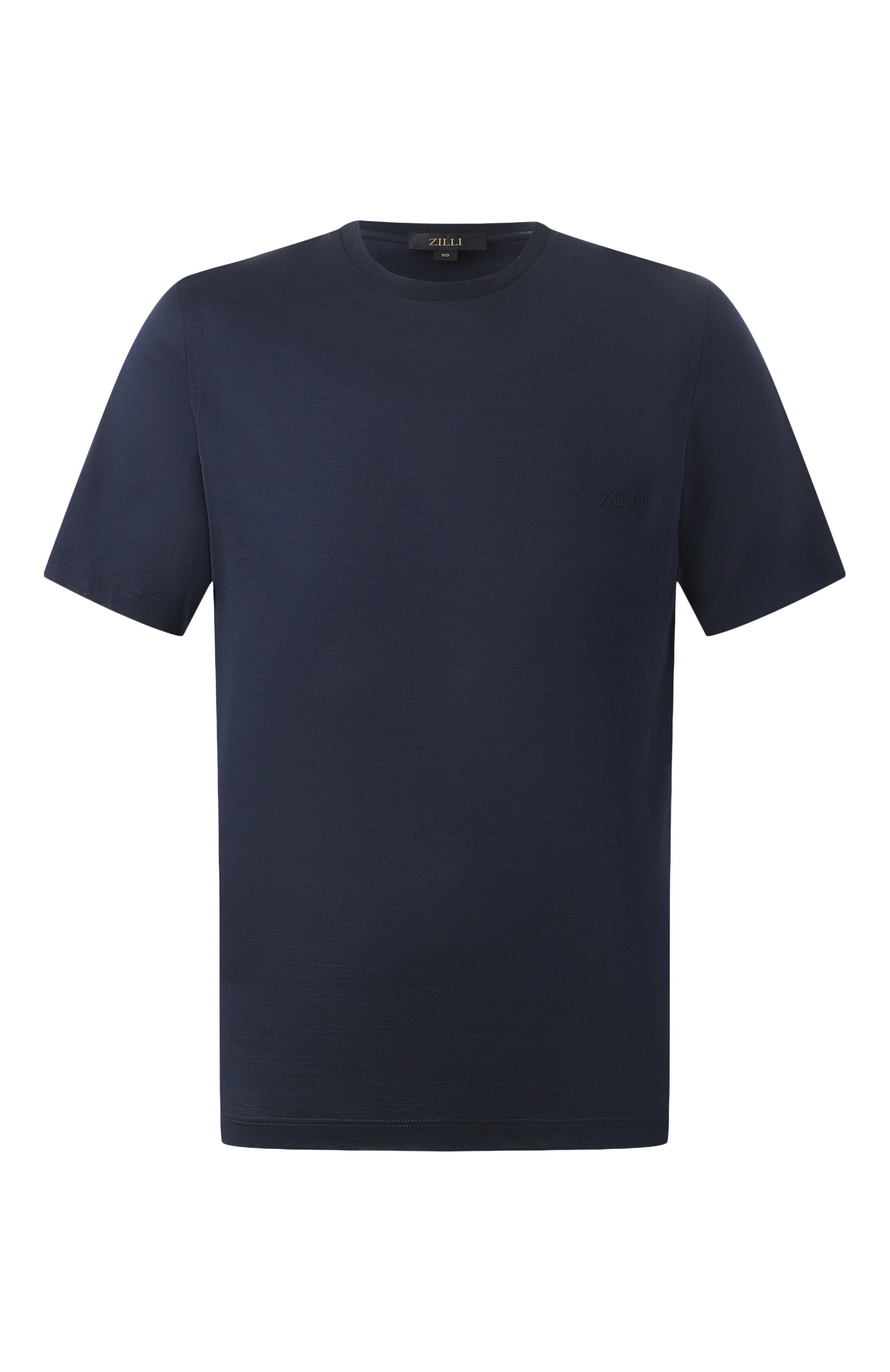 Хлопковая футболка ZILLI, арт. TSR02HM0110VZL000, фото 1