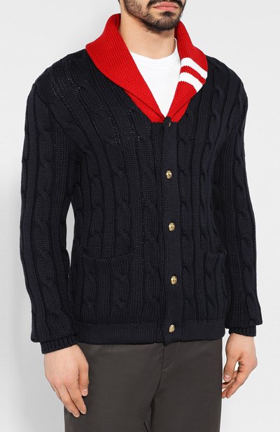 Хлопковый кардиган RALPH LAUREN, арт. 790787794, фото 3