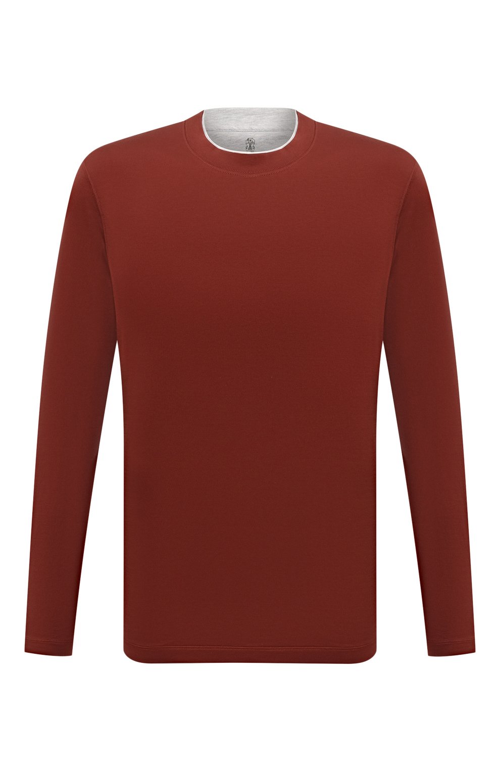 Хлопковый лонгслив BRUNELLO CUCINELLI, арт. M0B137433, фото 1