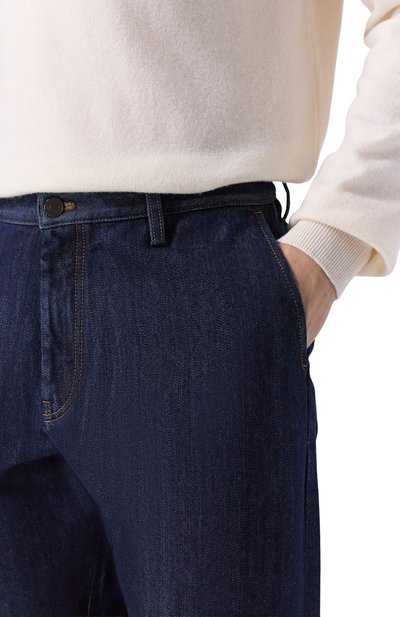 Джинсы MVST темно-синего цвета по цене 103500 руб., арт. M25.1PM.T005, фото 5 Джинсы MVST, арт. M25.1PM.T005, фото 5