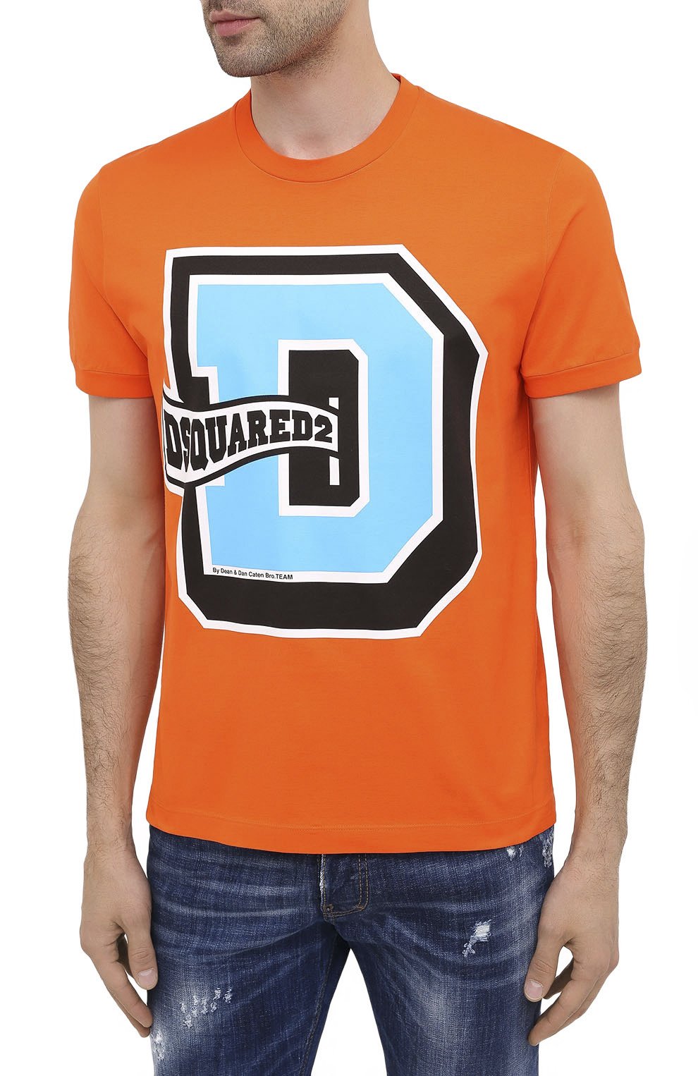 Хлопковая футболка DSQUARED2, арт. S74GD0760/S22427, фото 3