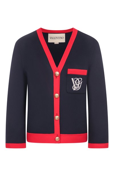 Женский жакет из шерсти и кашемира VALENTINO, арт. 7B3CE4L0/6JA