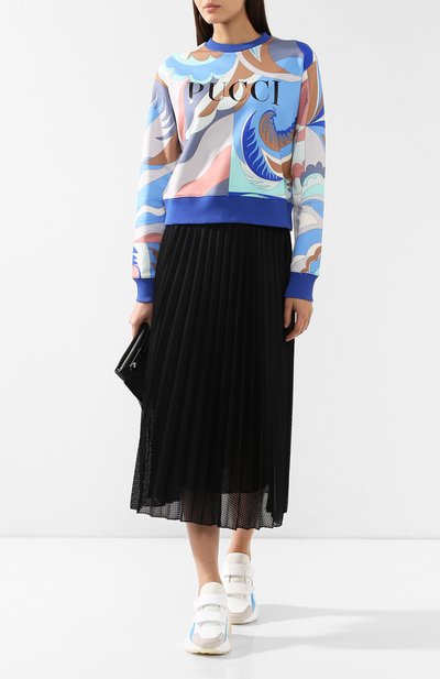 Хлопковый пуловер EMILIO PUCCI, арт. 9EJP80/9E995, фото 2