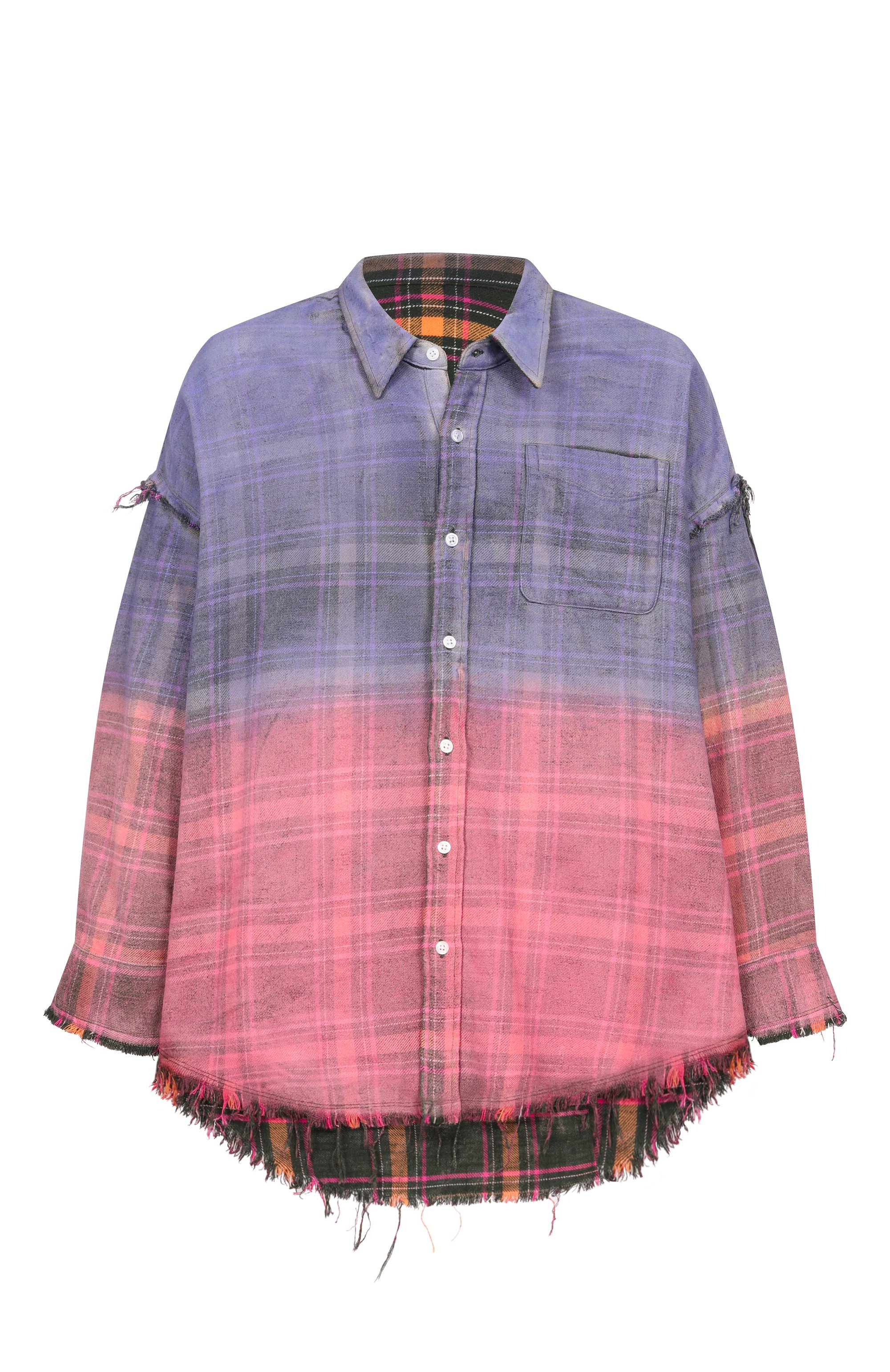 Двусторонняя рубашка R13, арт. R13WR463-R776B, фото 1