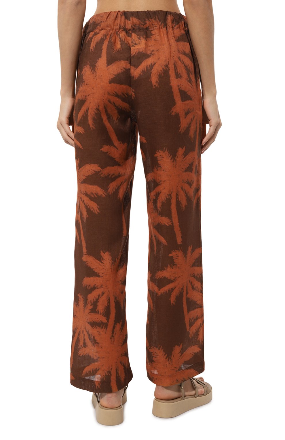 Льняные брюки MANEBI, арт. A68BM, фото 4