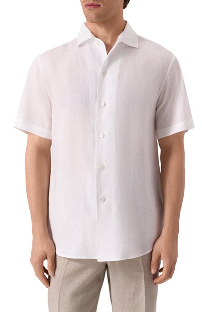 Льняная рубашка BRIONI, арт. SCFH0L-P9111, фото 3