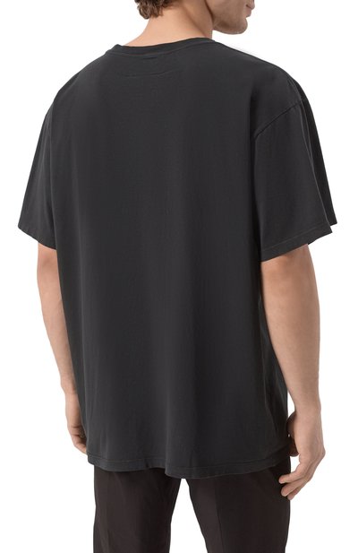 Хлопковая футболка MM6 черного цвета по цене 30950 руб., арт. SH2GC0023/M20115, фото 4 Хлопковая футболка MM6, арт. SH2GC0023/M20115, фото 4