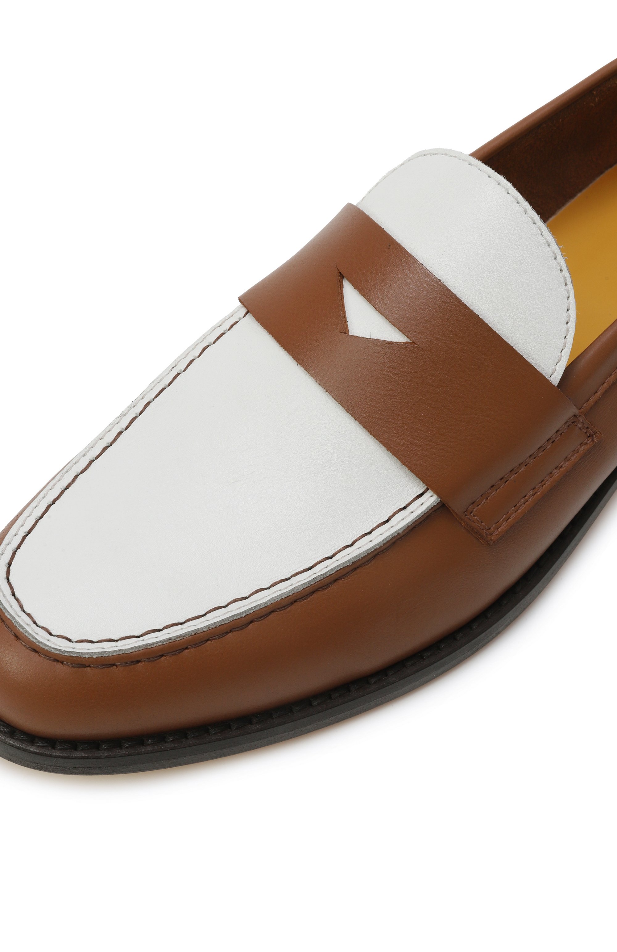 Кожаные пенни-лоферы DOUCAL'S, арт. DD8796ALAIPY708, фото 7