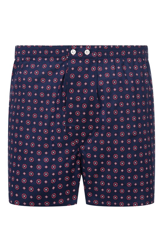 Хлопковые боксеры Derek Rose 6000/NELS107 Синий 6000/NELS107