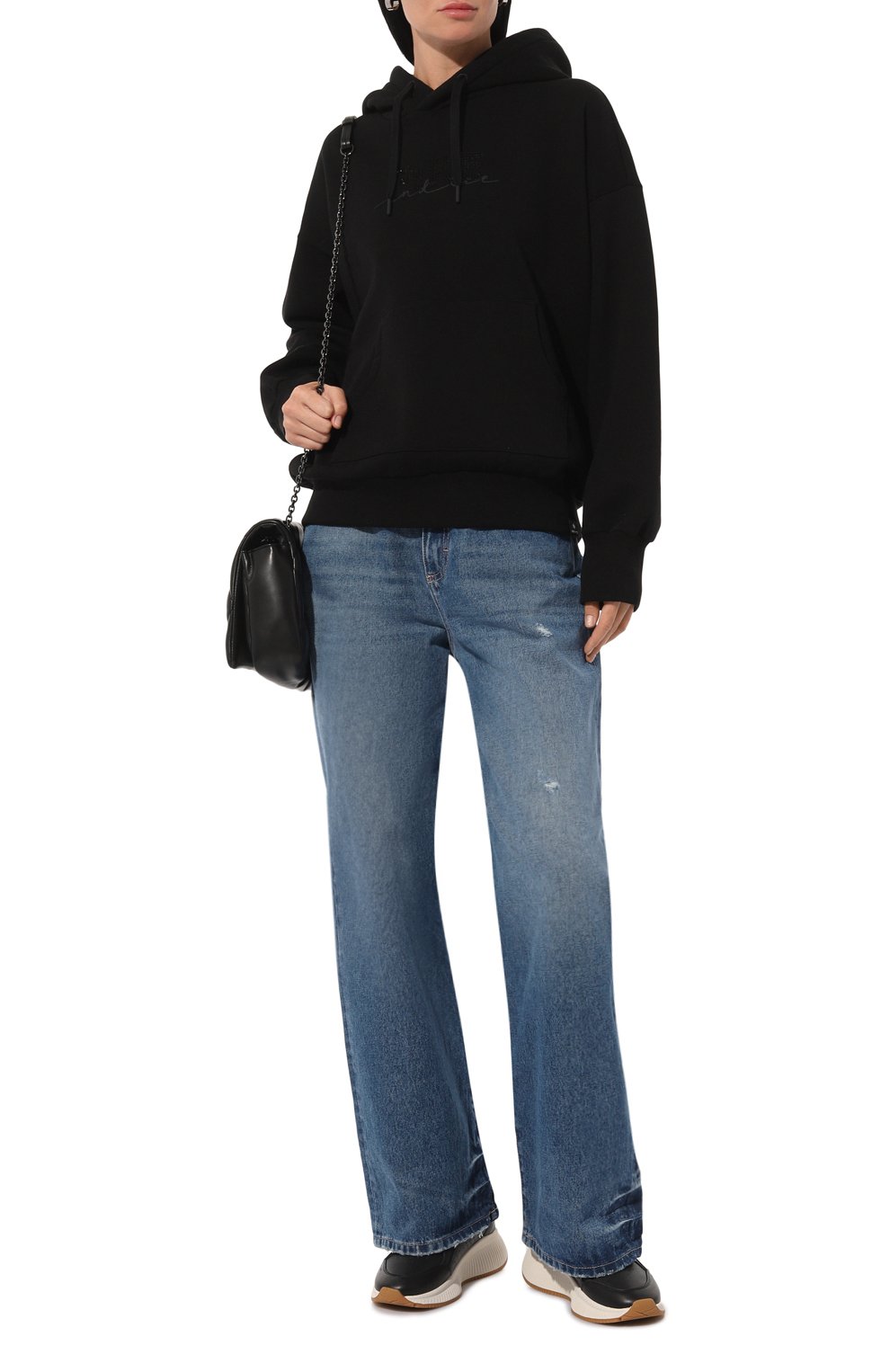 Хлопковое худи BOGNER FIRE+ICE черного цвета по цене 30200 руб., арт. 84857240, фото 2 Хлопковое худи BOGNER FIRE+ICE, арт. 84857240, фото 2