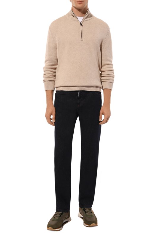 Комбинированные кроссовки Rush One Ghoud Хаки, фото 2