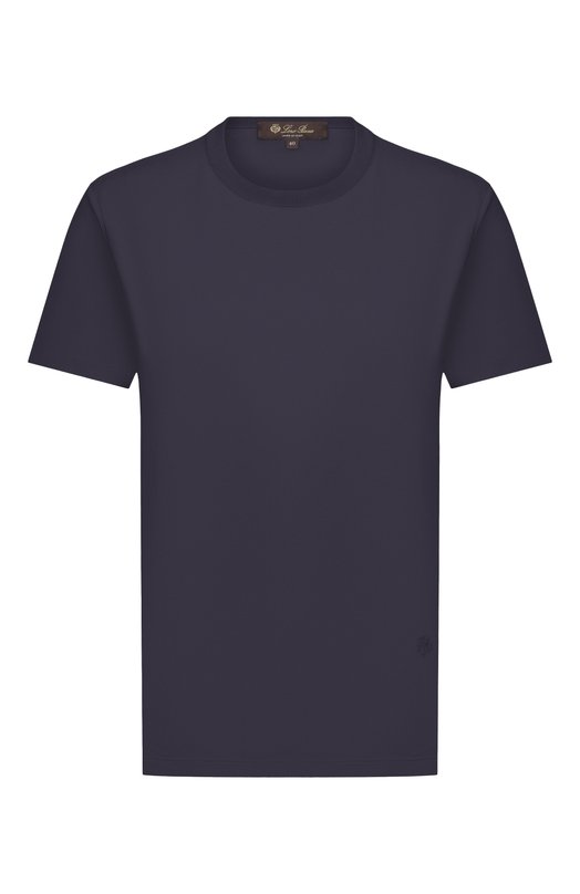 Хлопковая футболка Loro Piana FA05498 Синий FA05498