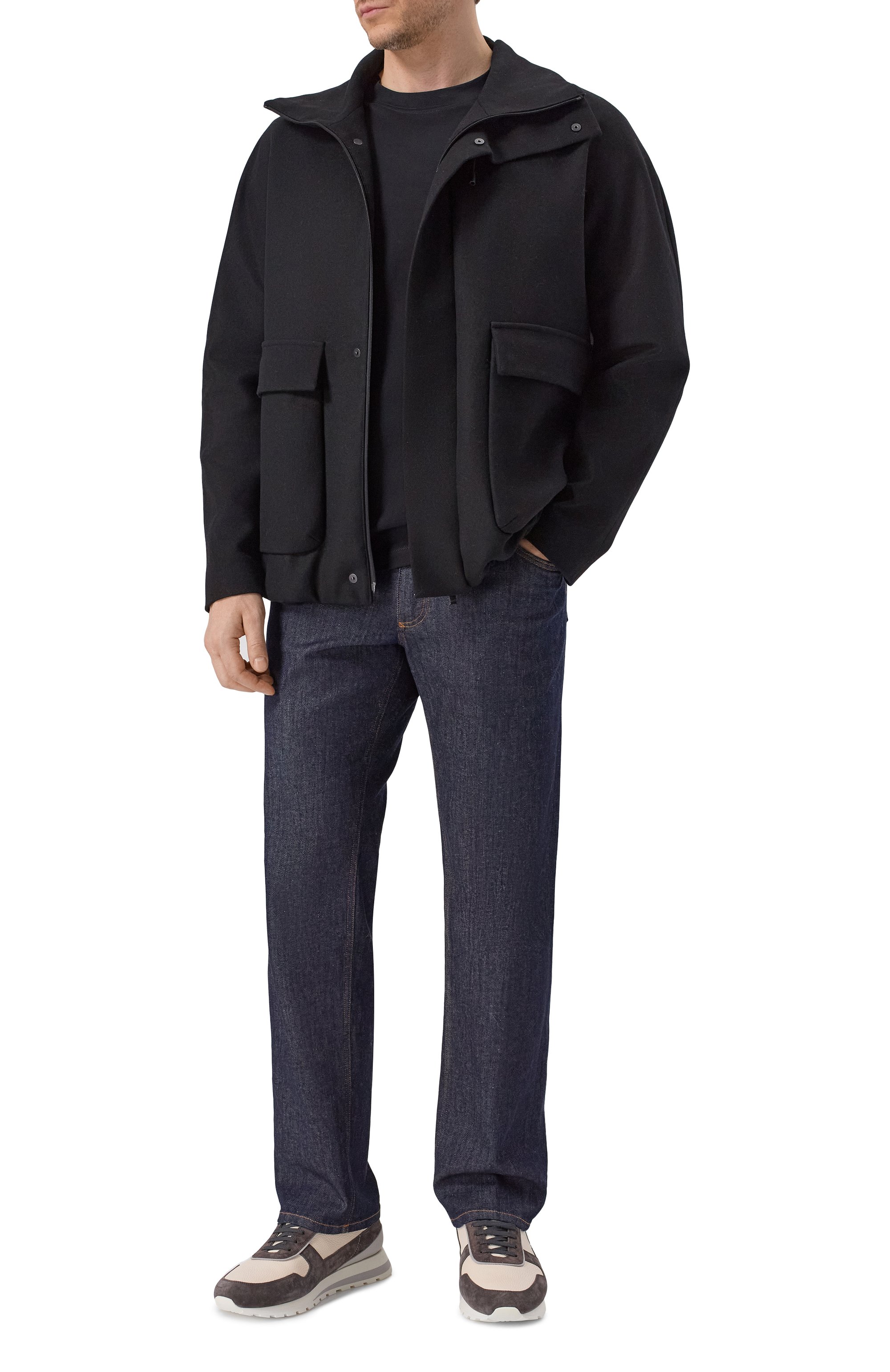 Хлопковый лонгслив BRUNELLO CUCINELLI, арт. M0B137407, фото 2