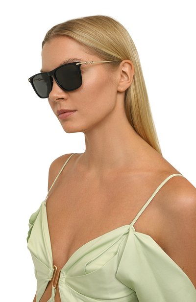 Солнцезащитные очки GUCCI черного цвета по цене 50400 руб., арт. GG0915S/648662 J0740, фото 2 Солнцезащитные очки GUCCI, арт. GG0915S/648662 J0740, фото 2